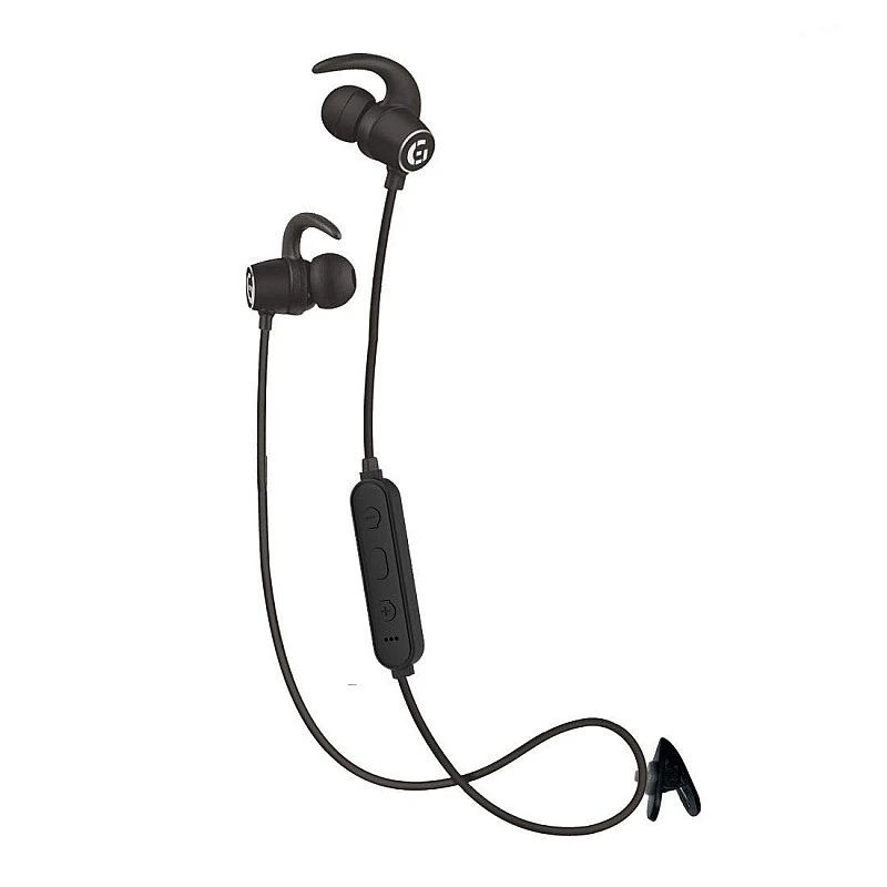 Matlek Bluetooth Earphone Wireless Headphone Neckband Earbud with Mic Sweat Proof (Black) Matlek Bluetooth Earphone Wireless Headphone Neckband Earbud with Mic Sweat Proof (Black)