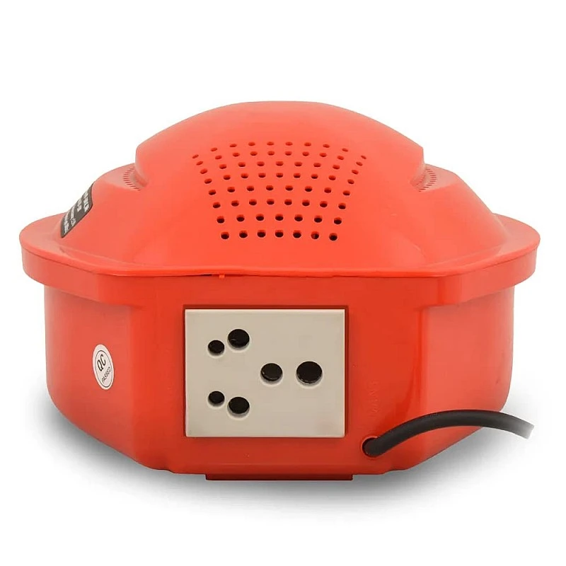 Microtek EMR 4013 Automatic Voltage Stabilizer Used for 1 Refrigerator Upto 600 LTR/1 Deep Freezer Upto 4Amps, Working Power 130V-295V(Red) with 3 Year Warranty Microtek EMR 4013 Automatic Voltage Stabilizer Used for 1 Refrigerator Upto 600 LTR/1 Deep Freezer Upto 4Amps, Working Power 130V-295V(Red) with 3 Year Warranty