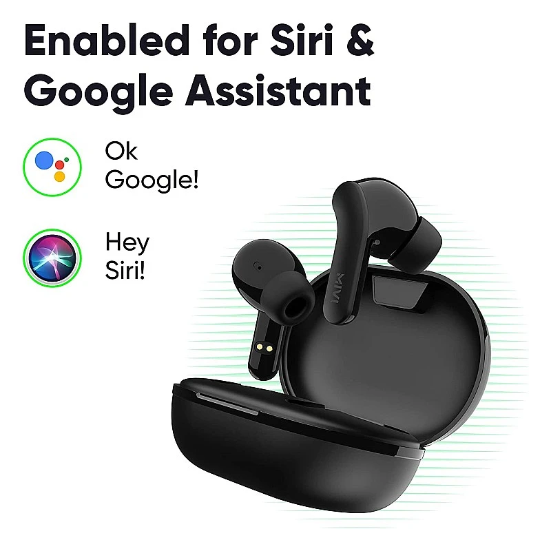 Mivi Duopods A25 Bluetooth Truly Wireless in Ear Earbuds with Mic Black Mivi Duopods A25 Bluetooth Truly Wireless in Ear Earbuds with Mic Black
