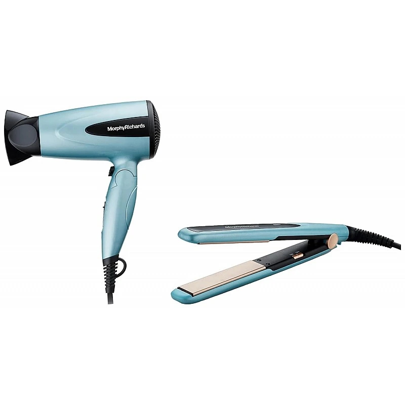 Morphy Richards HS1000 Hair Straightener for Women| Large Ceramic Heating Plate| Temperature Upto 210°C|Quick Heating in 60-Sec|Easy Plate Lock|2Yr Warranty|Aqua Blue & Black|Gift for Her Morphy Richards HS1000 Hair Straightener for Women| Large Ceramic Heating Plate| Temperature Upto 210°C|Quick Heating in 60-Sec|Easy Plate Lock|2Yr Warranty|Aqua Blue & Black|Gift for Her