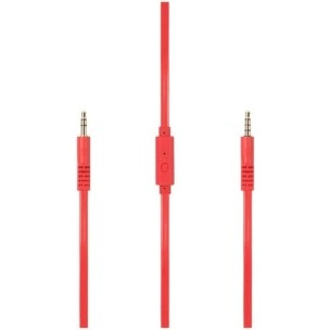 Motorola Pulse 200 Bass Over-Ear Stereo Headphone Extra Bass & Alexa (Red)