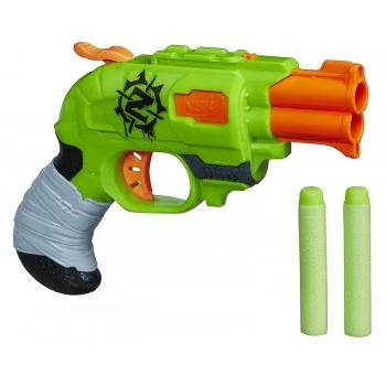NERF Zombie Strike Double Strike Includes  darts For Kids 