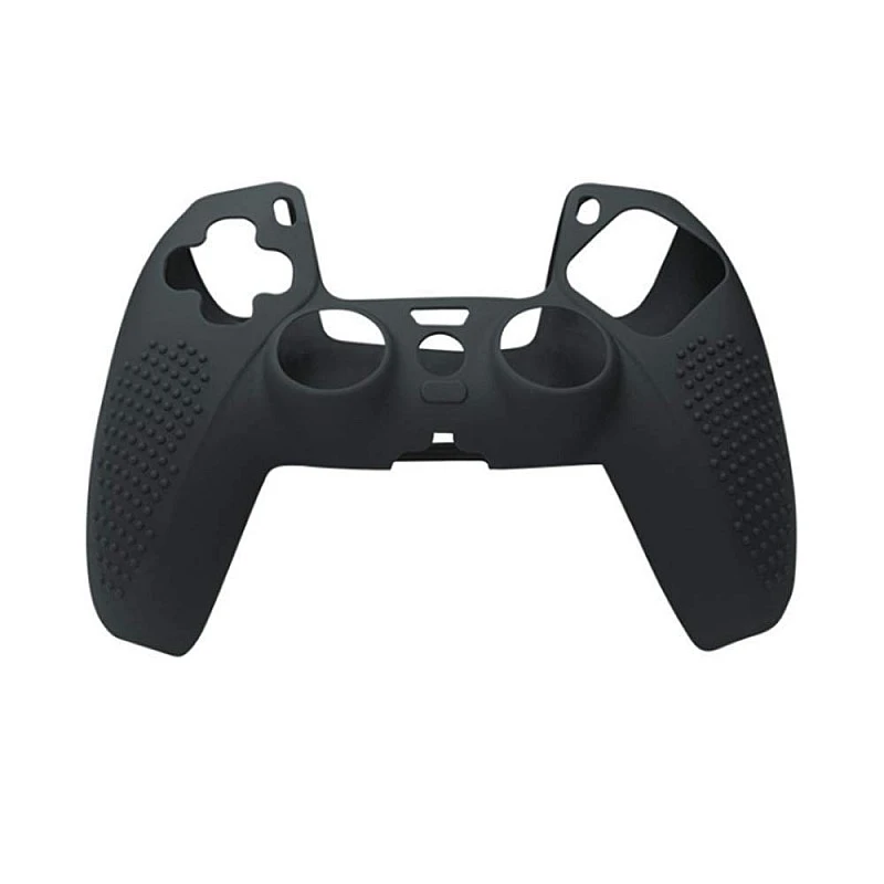 New World PS5 Controller Silicone Cover Case Anti Slip Protective Case Sleeve for Sony Playstation 5 DualSense Controller with Thumbgrips Free - Black New World PS5 Controller Silicone Cover Case Anti Slip Protective Case Sleeve for Sony Playstation 5 DualSense Controller with Thumbgrips Free - Black