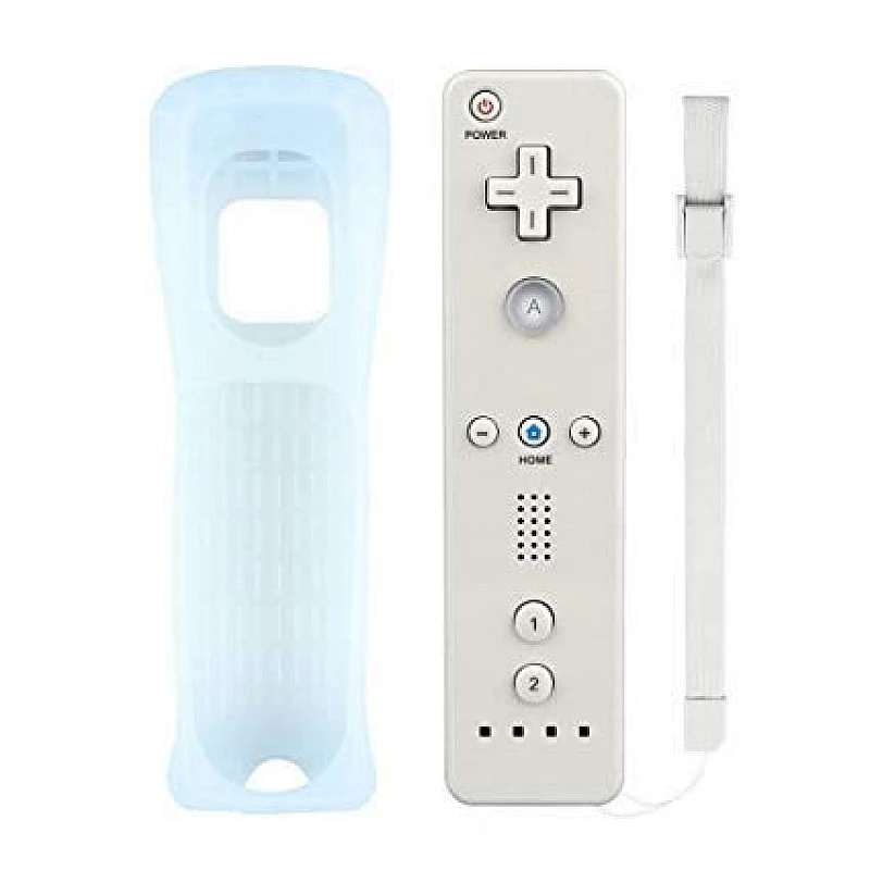 New World Wii controller Wii Remote With Nunchuk with Silicon Case Compatible Nintendo Wii and Wii U New World Wii controller Wii Remote With Nunchuk with Silicon Case Compatible Nintendo Wii and Wii U