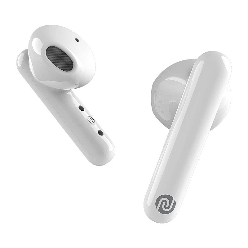 Noise air buds truly wireless earbuds with mic for crystal clear calls, hd sound smart touch and 20 hour playtime-White Noise air buds truly wireless earbuds with mic for crystal clear calls, hd sound smart touch and 20 hour playtime-White