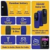 Nokia 105 Dual SIM, Keypad Mobile Phone with Wireless FM Radio Blue Nokia 105 Dual SIM, Keypad Mobile Phone with Wireless FM Radio Blue