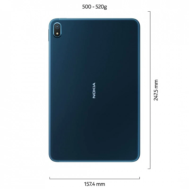 Nokia T20 Tab with 10.36"(26cm) , 8200mAh Battery, Android 11 4G X 64GB Storage Deep Ocean Blue Nokia T20 Tab with 10.36"(26cm) , 8200mAh Battery, Android 11 4G X 64GB Storage Deep Ocean Blue