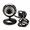 Foxin USB 30 Megapixel HD Webcam Web Cam Camera & Microphone Mic 6 LED PC Foxin USB 30 Megapixel HD Webcam Web Cam Camera & Microphone Mic 6 LED PC