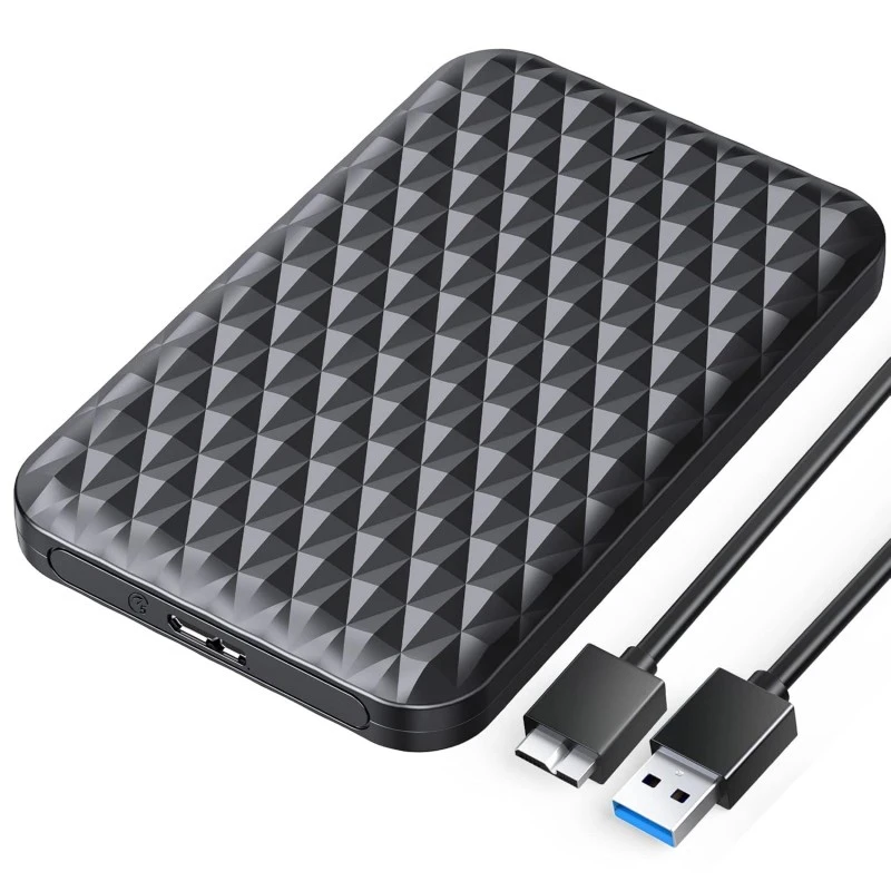 ORICO 2.5'' Hard Drive Enclosure SATA to USB 3.0 HDD Enclosure for 7/9.5mm SSD/HDD Up to 6TB Tool-Free Support UASP-2520U3-BK ORICO 2.5'' Hard Drive Enclosure SATA to USB 3.0 HDD Enclosure for 7/9.5mm SSD/HDD Up to 6TB Tool-Free Support UASP-2520U3-BK