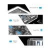 ORICO 4 Ports Hub Transparent USB 3.0 Hub Support Offline Powered and OTG Function with 30CM Cable ORICO 4 Ports Hub Transparent USB 3.0 Hub Support Offline Powered and OTG Function with 30CM Cable