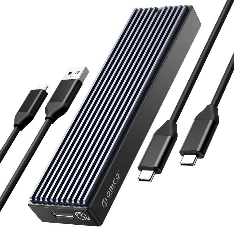 ORICO M.2 NVMe SSD Enclosure, USB 3.1 Gen 2 (10 Gbps) to NVMe PCI-E M.2 SSD Case Support UASP for NVMe SSD Size 2230/2242/2260/2280(up to 4TB) (M.2 NVMe) ORICO M.2 NVMe SSD Enclosure, USB 3.1 Gen 2 (10 Gbps) to NVMe PCI-E M.2 SSD Case Support UASP for NVMe SSD Size 2230/2242/2260/2280(up to 4TB) (M.2 NVMe)