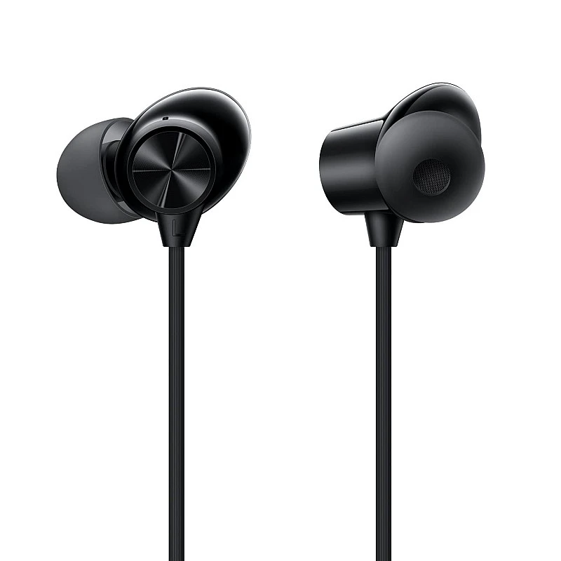OnePlus Nord Wired Earphones with mic, 3.5mm Audio Jack in-Ear Wired Earphone Black OnePlus Nord Wired Earphones with mic, 3.5mm Audio Jack in-Ear Wired Earphone Black