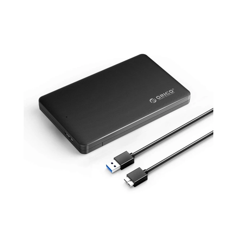 Orico 2.5"(6.3cm) USB 3.0 HDD Enclosure Case Cover for SATA SSD HDD | SATA SSD HDD Enclosure High Speed USB 3.0 | Tool Free Installation | Black Orico 2.5"(6.3cm) USB 3.0 HDD Enclosure Case Cover for SATA SSD HDD | SATA SSD HDD Enclosure High Speed USB 3.0 | Tool Free Installation | Black
