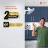 Orient Electric 400 MM Wall-44 Wall Fan | Wall Mount Fan for Home & Kitchen | Powerful Motor with High Air Delivery | Smooth Oscilation, 3-Speed Control | 2 Years Warranty by Orient | Azure Blue Orient Electric 400 MM Wall-44 Wall Fan | Wall Mount Fan for Home & Kitchen | Powerful Motor with High Air Delivery | Smooth Oscilation, 3-Speed Control | 2 Years Warranty by Orient | Azure Blue