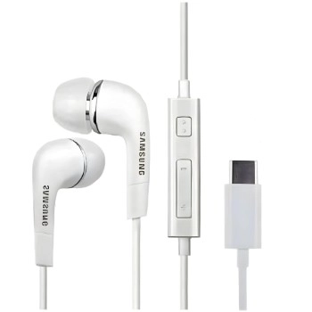 Original Type C Earphone Compatible with Samsung S24 Headphones with Microphone Noise Isolation Stereo Wired Earphones for Samsung Galaxy S22 S23 Ultra Pixel 7a, iPhone 15 to 16 Series