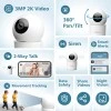 PHILIPS 3MP Wi-Fi Indoor 360 Degree Security Camera | CCTV for Home | 2K(1296p) Resolution, Pan Tilt Zoom, 2-Way Talk, Motion & Sound Detection | HSP3500 White PHILIPS 3MP Wi-Fi Indoor 360 Degree Security Camera | CCTV for Home | 2K(1296p) Resolution, Pan Tilt Zoom, 2-Way Talk, Motion & Sound Detection | HSP3500 White