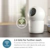PHILIPS 3MP Wi-Fi Indoor 360 Degree Security Camera | CCTV for Home | 2K(1296p) Resolution, Pan Tilt Zoom, 2-Way Talk, Motion & Sound Detection | HSP3500 White PHILIPS 3MP Wi-Fi Indoor 360 Degree Security Camera | CCTV for Home | 2K(1296p) Resolution, Pan Tilt Zoom, 2-Way Talk, Motion & Sound Detection | HSP3500 White