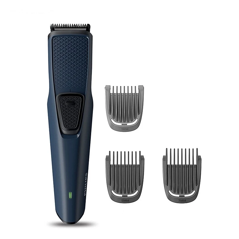 Philips bt1232/15 trimmer 30 mins runtime 3 length settings blue Philips bt1232/15 trimmer 30 mins runtime 3 length settings blue