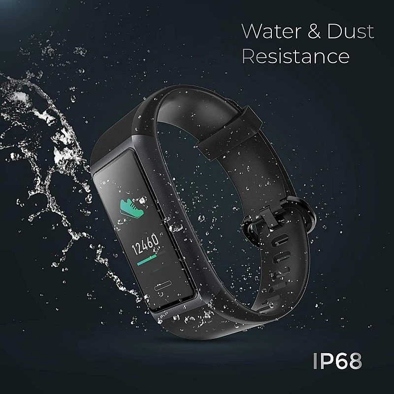 PLAY PLAYFIT 21 Smart Band, Button Touch, Colour Display (Black) PLAY PLAYFIT 21 Smart Band, Button Touch, Colour Display (Black)