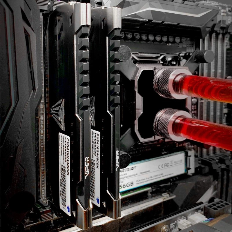 Patriot Memory Patriot Viper Steel Series DDR4 16GB (2 x 8GB) 4400MHz Performance Memory Kit (PVS416G440C9K) Patriot Memory Patriot Viper Steel Series DDR4 16GB (2 x 8GB) 4400MHz Performance Memory Kit (PVS416G440C9K)