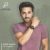 Pebble Leap Rugged Fitness Smartwatch with Bluetooth Calling, 1.3 inches HD Display, Inbuilt Oximeter, Heart Rate, Multiple Sports Modes IP68 Waterproof, 10 Days Battery Life (PFB16 Military Green)