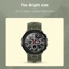 Pebble Leap Rugged Fitness Smartwatch with Bluetooth Calling, 1.3 inches HD Display, Inbuilt Oximeter, Heart Rate, Multiple Sports Modes IP68 Waterproof, 10 Days Battery Life (PFB16 Military Green)