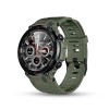 Pebble Leap Rugged Fitness Smartwatch with Bluetooth Calling, 1.3 inches HD Display, Inbuilt Oximeter, Heart Rate, Multiple Sports Modes IP68 Waterproof, 10 Days Battery Life (PFB16 Military Green)