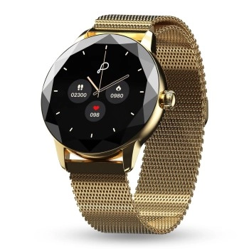 Pebble Vienna 1.27" HD Display, BT Calling Smart Watch for Women, Diamond Cut Design, Female Healt Heart Rate Monitoring, Sleep Monitoring, Multipl Sports Mode, 200 mah
