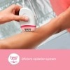 Philips BRE235/00 Corded Compact Epilator (White and Pink) for gentle hair removal at home Philips BRE235/00 Corded Compact Epilator (White and Pink) for gentle hair removal at home