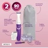 Philips BRE245/00 Corded Compact Epilator (2 in 1 - shaver and epilator) for gentle hair removal at home