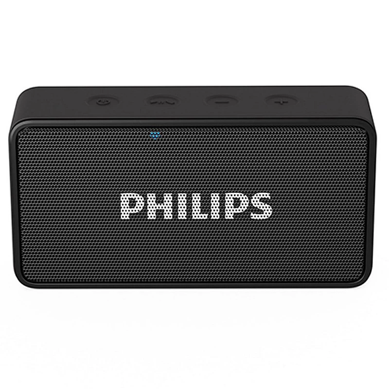 Philips BT64 Wireless Bluetooth Speaker with Mic 3W RMS Bluetooth Black Philips BT64 Wireless Bluetooth Speaker with Mic 3W RMS Bluetooth Black