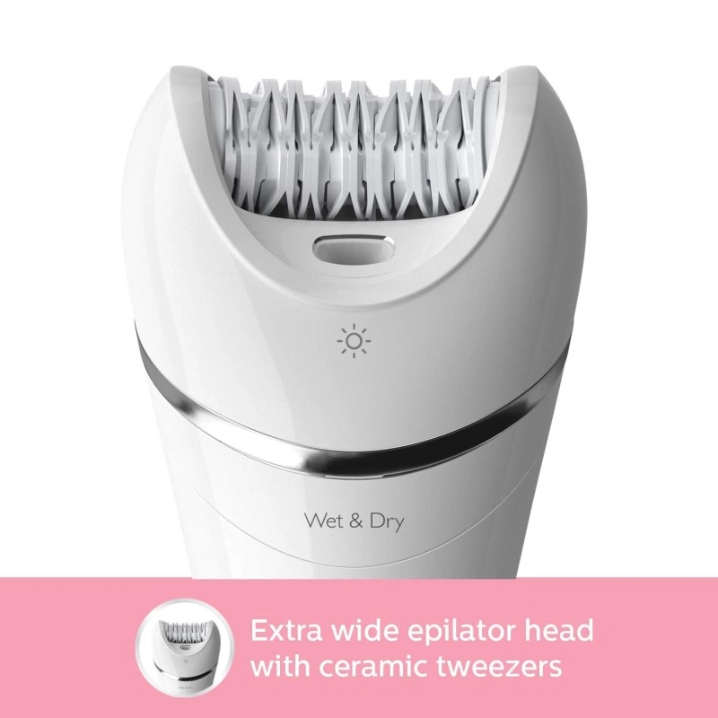 Philips Cordless Epilator– All-Rounder for Face and Body Hair Removal (White) Philips Cordless Epilator– All-Rounder for Face and Body Hair Removal (White)