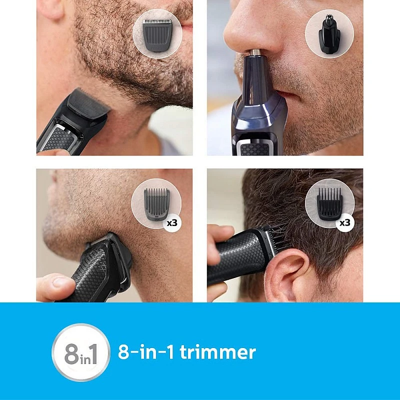 Philips MG3730/15 8-in -1 (Old Model) Hair Clipper & Face Multigroomer Trimmer Kit (Black) Philips MG3730/15 8-in -1 (Old Model) Hair Clipper & Face Multigroomer Trimmer Kit (Black)