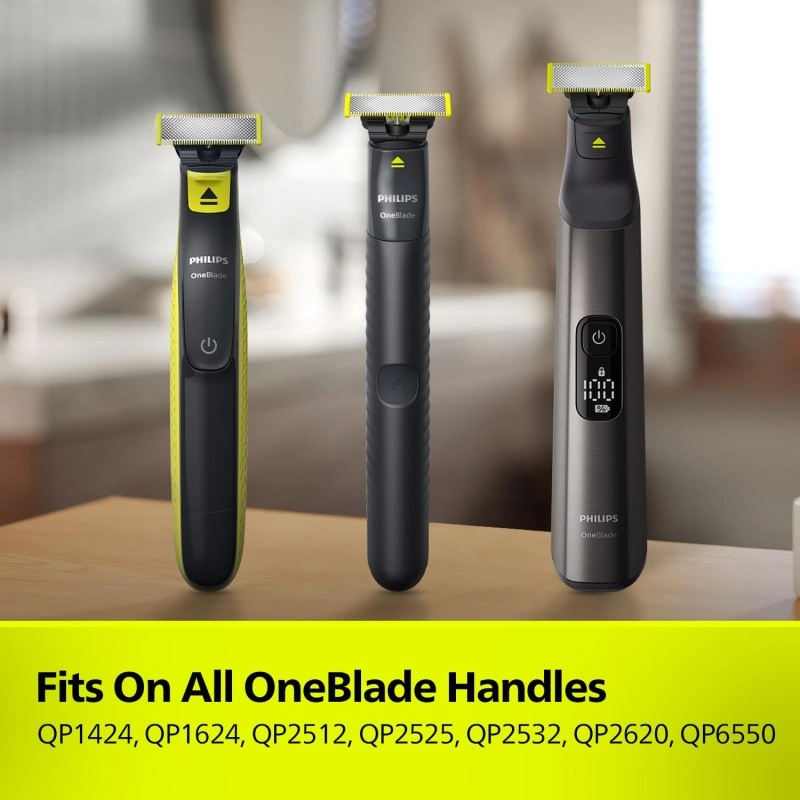 Philips Oneblade Replaceable Blade Pack of 2 Replaceable Blades, Qp220/51 (Lime) Philips Oneblade Replaceable Blade Pack of 2 Replaceable Blades, Qp220/51 (Lime)