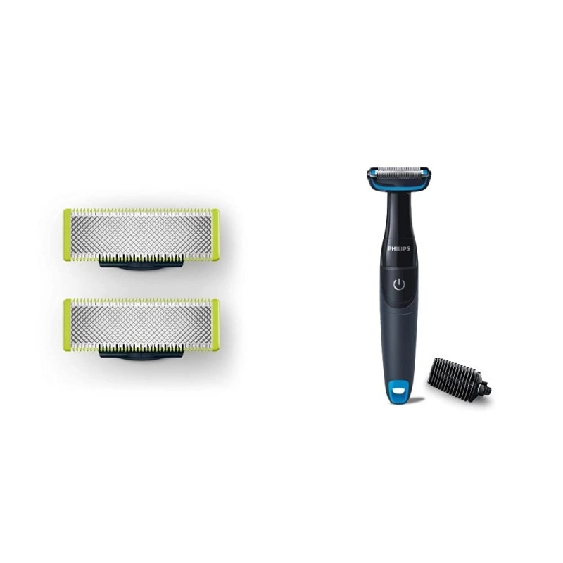 Philips Oneblade Replaceable Blade Pack of 2 Replaceable Blades, Qp220/51 (Lime) Philips Oneblade Replaceable Blade Pack of 2 Replaceable Blades, Qp220/51 (Lime)