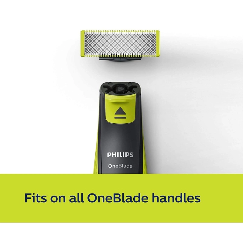 Philips Oneblade Replaceable Blade Pack of 2 Replaceable Blades, Qp220/51 (Lime) Philips Oneblade Replaceable Blade Pack of 2 Replaceable Blades, Qp220/51 (Lime)