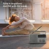 Philips Radio RL384/94 with MW/FM/SW, 500mW +1 dB RMS Sound Output, 3xR20 (4.5V DC) Battery, 4.5V External DC Socket, Without Battery/Adaptor (Grey) Philips Radio RL384/94 with MW/FM/SW, 500mW +1 dB RMS Sound Output, 3xR20 (4.5V DC) Battery, 4.5V External DC Socket, Without Battery/Adaptor (Grey)