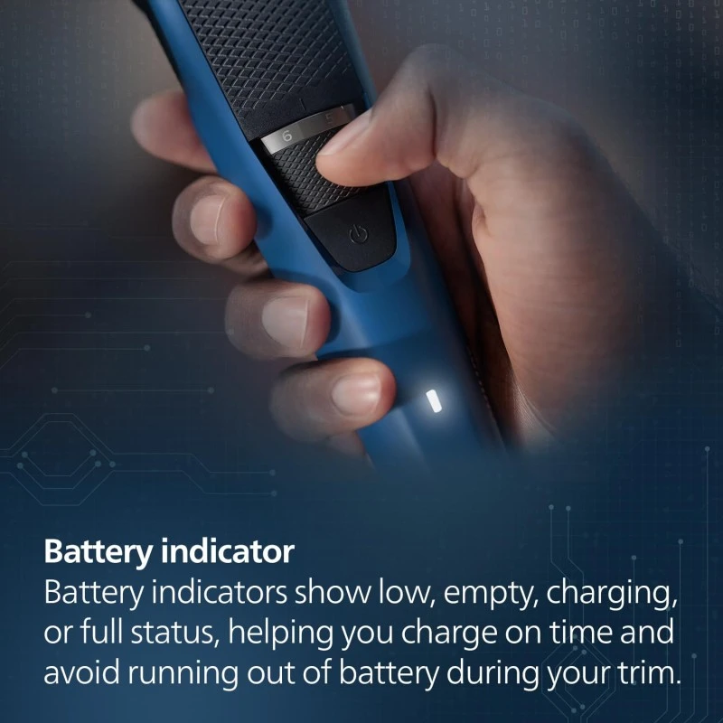 Philips Skin Friendly Beard Trimmer for Men| 10 Length Settings| 15mins Quick Charge| Self Sharpening Blades | Cordless & Rechargeable| New Model - BT3303/30 Philips Skin Friendly Beard Trimmer for Men| 10 Length Settings| 15mins Quick Charge| Self Sharpening Blades | Cordless & Rechargeable| New Model - BT3303/30