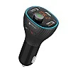 Portronics Auto 15 Bluetooth - FM Transmitter in-Car Fast Charger Black Portronics Auto 15 Bluetooth - FM Transmitter in-Car Fast Charger Black