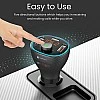 Portronics Auto 15 Bluetooth - FM Transmitter in-Car Fast Charger Black Portronics Auto 15 Bluetooth - FM Transmitter in-Car Fast Charger Black