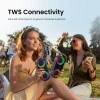 Portronics Pixel 3 20W Portable Wireless Bluetooth Speaker with Upto 7Hour Playtime, TWS Connectivity, RGB Lights, FM, AUX,TF Card & USB Drive, IPX7 Water Resistant, Type C Charging Port(Black) Portronics Pixel 3 20W Portable Wireless Bluetooth Speaker with Upto 7Hour Playtime, TWS Connectivity, RGB Lights, FM, AUX,TF Card & USB Drive, IPX7 Water Resistant, Type C Charging Port(Black)