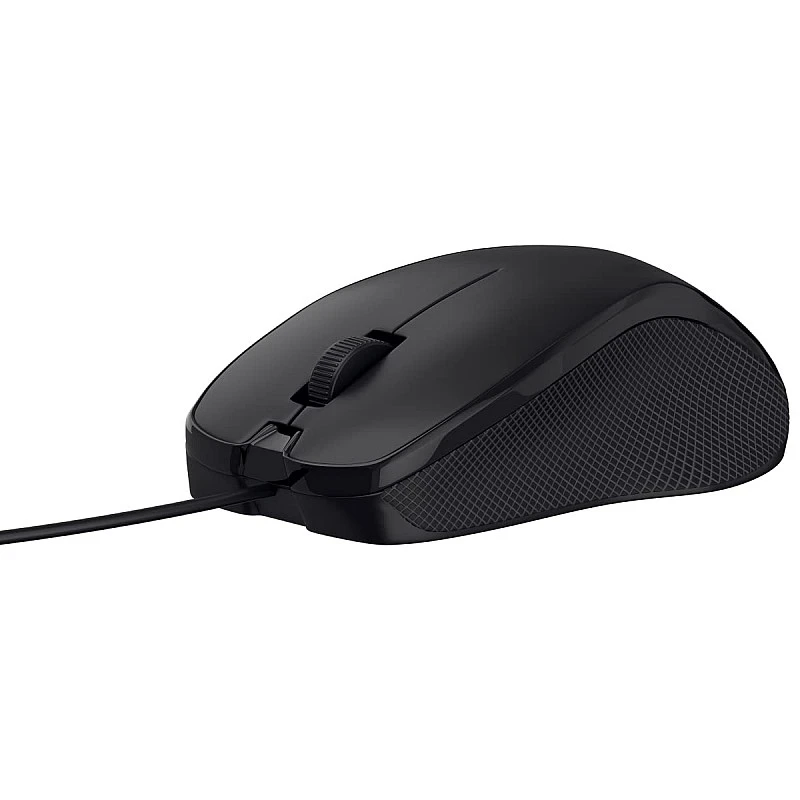 Portronics Toad 101 Wired Optical Mouse with 1200 DPI, Plug & Play, Hi-Optical Tracking, 1.25M Cable Length, 30 Million Click Life(Black) Portronics Toad 101 Wired Optical Mouse with 1200 DPI, Plug & Play, Hi-Optical Tracking, 1.25M Cable Length, 30 Million Click Life(Black)