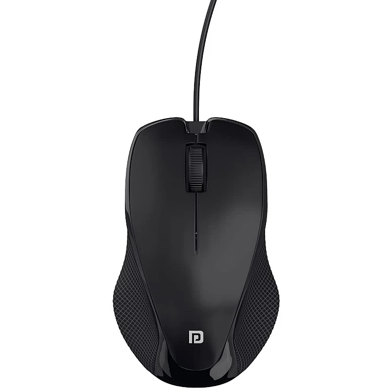 Portronics Toad 101 Wired Optical Mouse with 1200 DPI, Plug & Play, Hi-Optical Tracking, 1.25M Cable Length, 30 Million Click Life(Black) Portronics Toad 101 Wired Optical Mouse with 1200 DPI, Plug & Play, Hi-Optical Tracking, 1.25M Cable Length, 30 Million Click Life(Black)