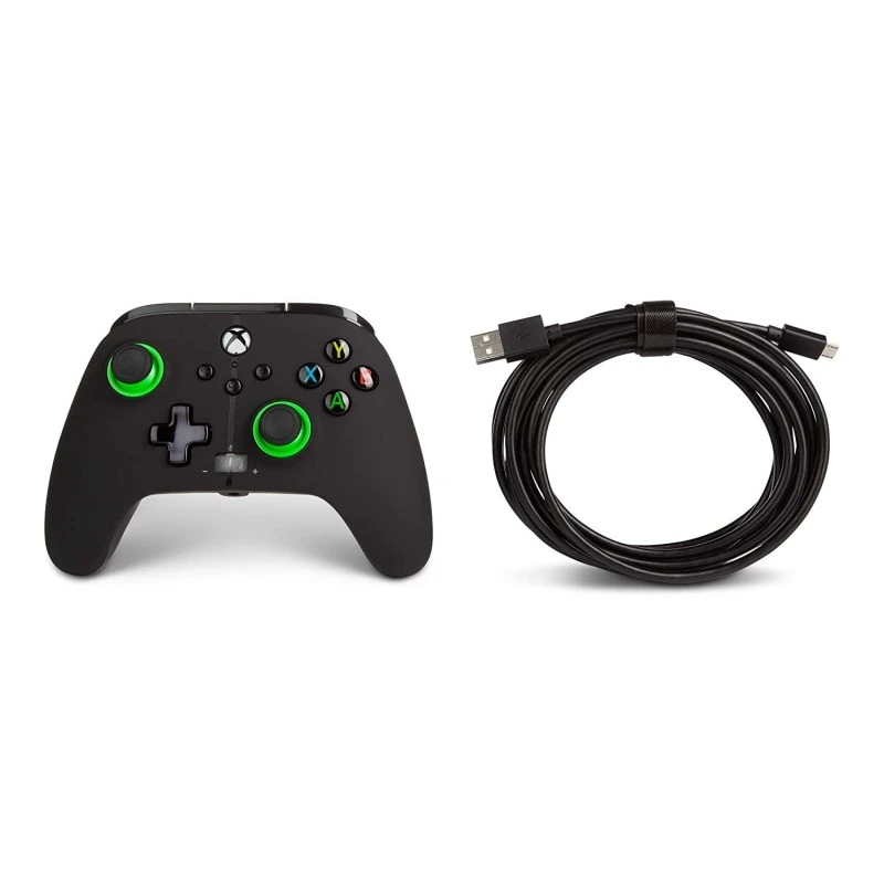PowerA Battle Dragon™ Wireless Controller for PC and Cloud Gaming: Magnetic Hall Effect, Asymmetric Rumble Motors, 20h Playtime (Not for iOS)
