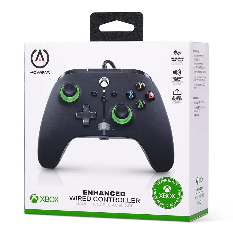 PowerA Battle Dragon™ Wireless Controller for PC and Cloud Gaming: Magnetic Hall Effect, Asymmetric Rumble Motors, 20h Playtime (Not for iOS)