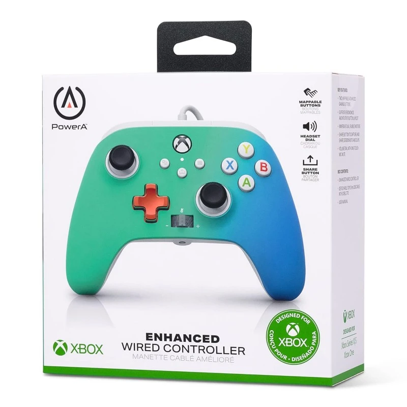 PowerA Battle Dragon™ Wireless Controller for PC and Cloud Gaming: Magnetic Hall Effect, Asymmetric Rumble Motors, 20h Playtime (Not for iOS)