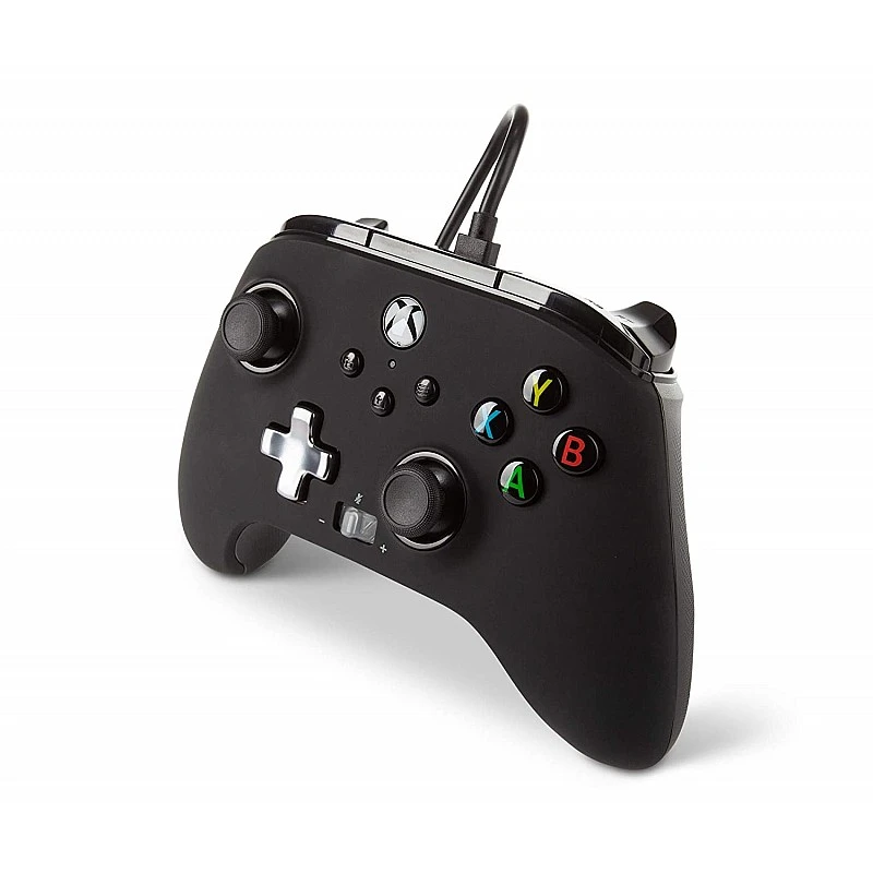 PowerA Enhanced Wired Gaming Controller for Xbox Series X/S and Xbox One, Black (Officially Licensed) PowerA Enhanced Wired Gaming Controller for Xbox Series X/S and Xbox One, Black (Officially Licensed)