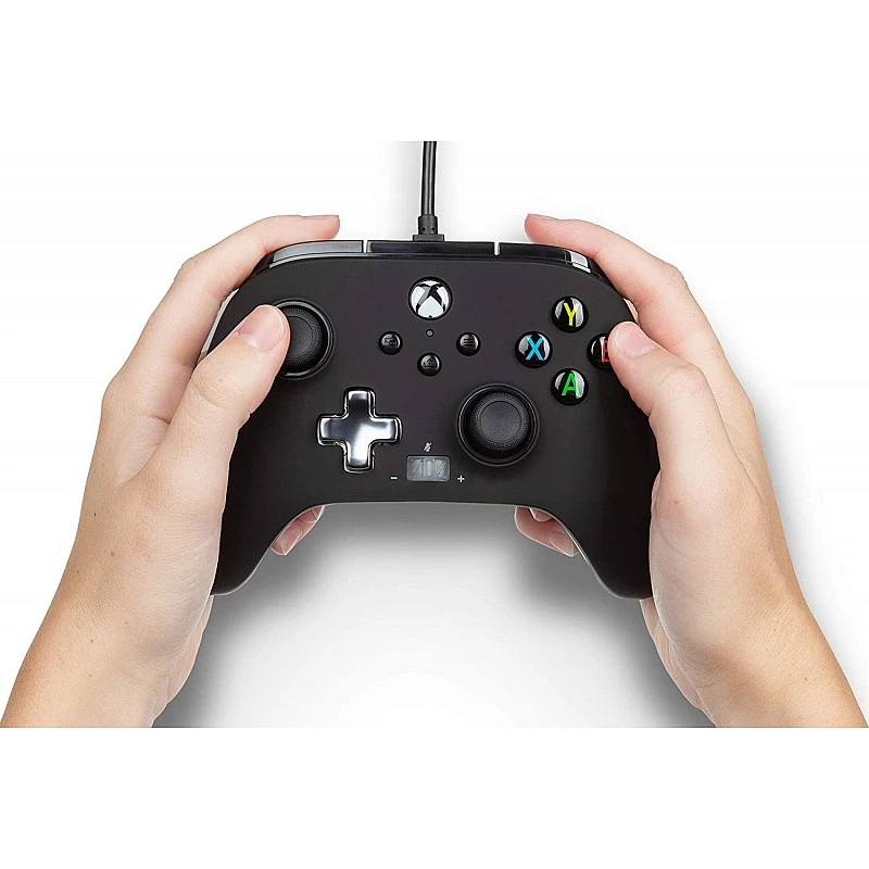 PowerA Enhanced Wired Gaming Controller for Xbox Series X/S and Xbox One, Black (Officially Licensed) PowerA Enhanced Wired Gaming Controller for Xbox Series X/S and Xbox One, Black (Officially Licensed)
