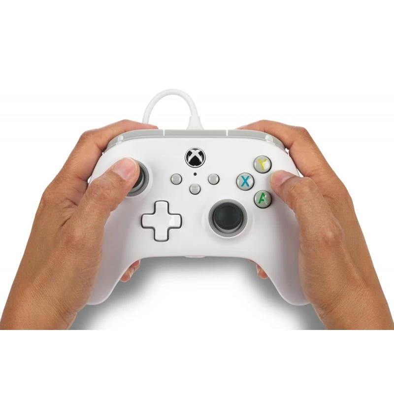 PowerA Wired Gaming Controller for Xbox Series X/S, Xbox One, PC, Windows 10/11, White (Officially Licensed) PowerA Wired Gaming Controller for Xbox Series X/S, Xbox One, PC, Windows 10/11, White (Officially Licensed)