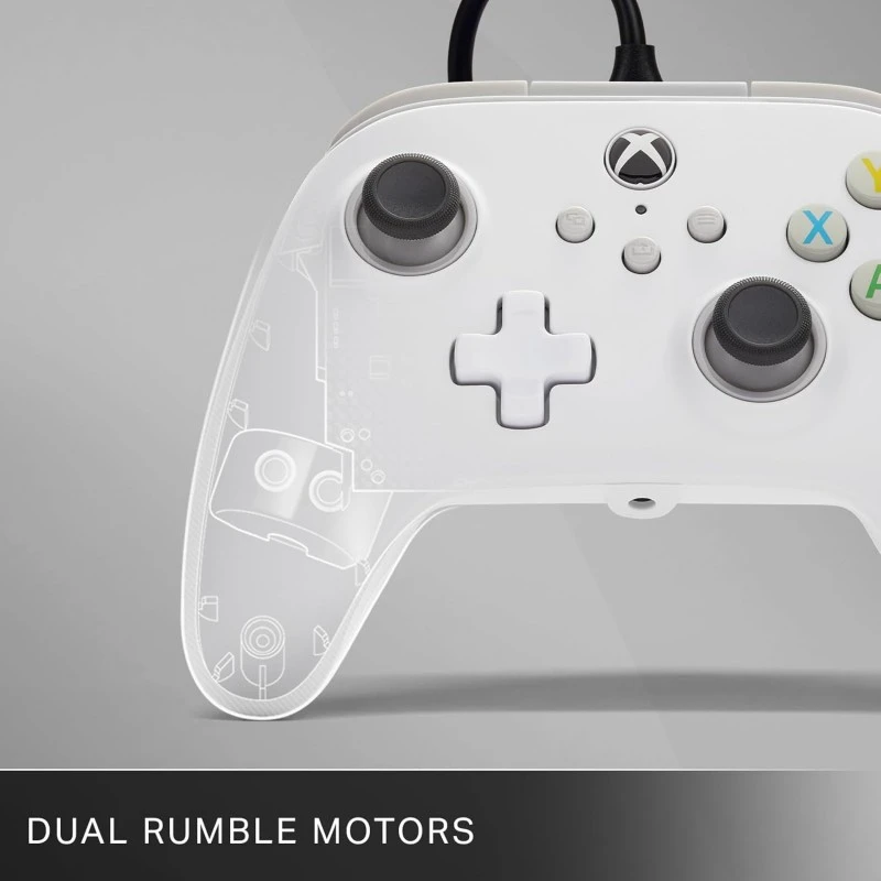 PowerA Wired Gaming Controller for Xbox Series X/S, Xbox One, PC, Windows 10/11, White (Officially Licensed) PowerA Wired Gaming Controller for Xbox Series X/S, Xbox One, PC, Windows 10/11, White (Officially Licensed)